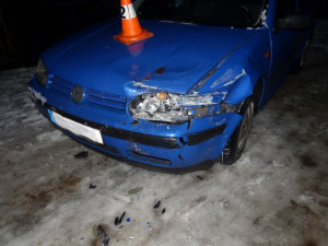 Nehoda v Ostružné.