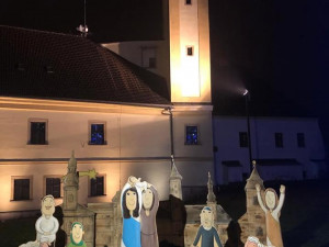 Nový betlém bude v Zábřeze stát až do Hromnic