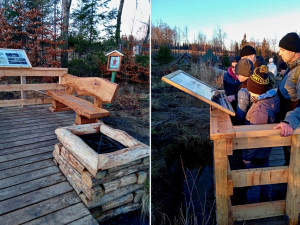 FOTO: Vojenské lesy obnovily prameniště Odry na Libavé. Vybudovaly zde naučnou stezku