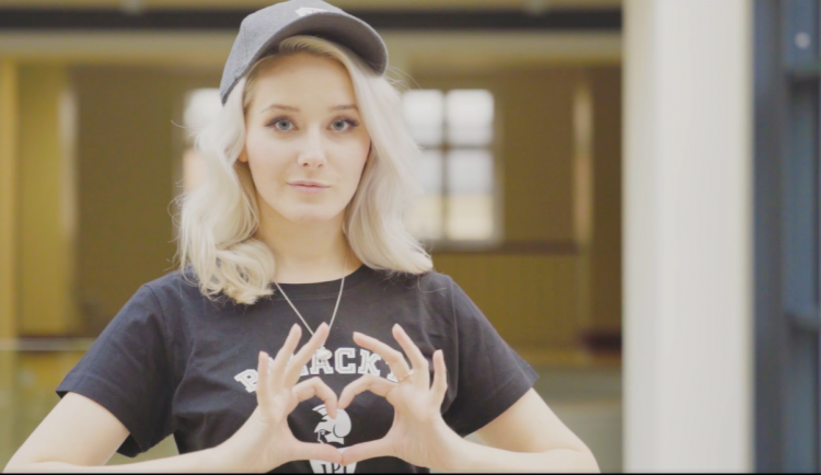 Záběr z videa UPOL