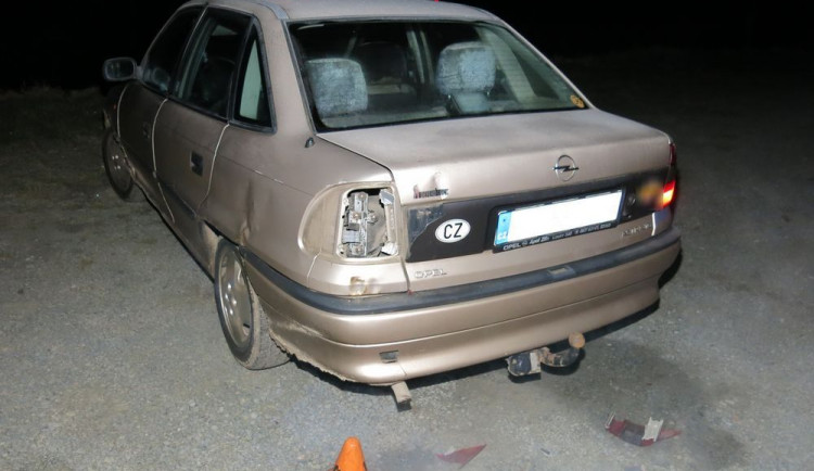 Foto z místa nehody