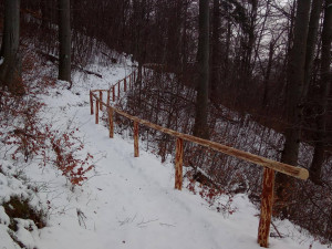 Druhá etapa k obnovení stezky k Čertově kazatelně je dokončena