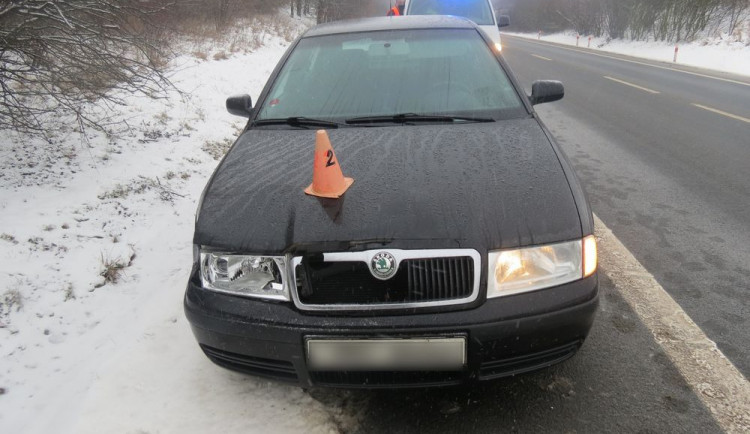 Foto z místa nehody