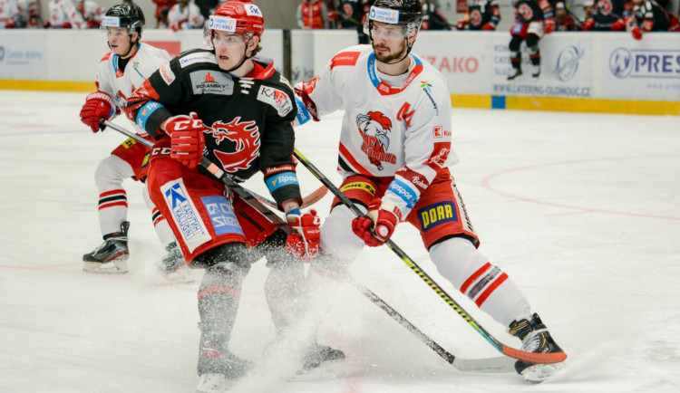 Hokejisté Třince otočili duel v Olomouci a vyhráli pošesté v řadě