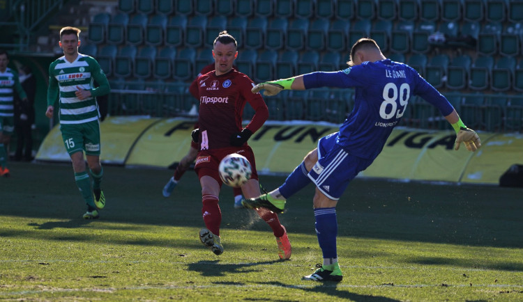 Olomouc hrála s Bohemians 0:0 a podeváté v sezoně remizovala.