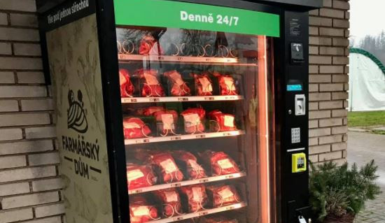 Na Trutnovsku mají první masomat v republice, místo kafe vám automat prodá svíčkovou