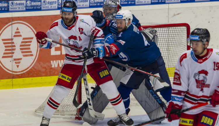 Olomouc na západě Čech překvapila. Kohouti vyhráli první zápas play off