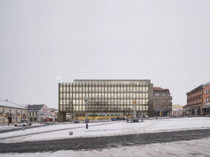 Výstava představuje návrhy na rekonstrukci administrativní budovy Emos