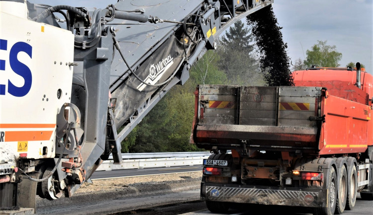 Ve středu začne oprava dálnice D46 od Vranovic-Kelčic po hranice kraje