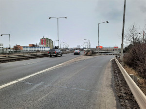 Na dopravní tepně v Olomouci bude instalován nový tlumič nárazu