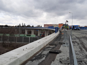 Nová estakáda v Přerově bude zprovozněna na začátku května