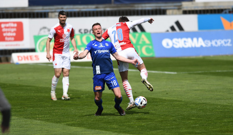 Sigma Olomouc doma prohrála se Slavií 0:3 a v poháru končí