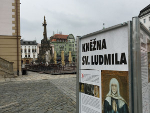 Svatá Ludmila na Horním náměstí. Život  české  světice  je  inspirující  i  po  1100  letech