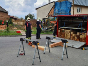 V Křelově na Olomoucku se zřítila část zdi domu, nikdo nebyl zraněn