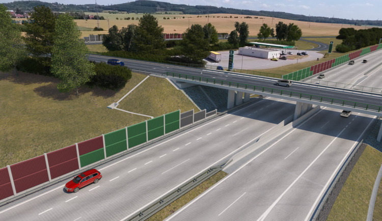 Část dálnice z Olomouce do Přerova má konečně platné stavební povolení