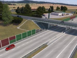 Část dálnice z Olomouce do Přerova má konečně platné stavební povolení