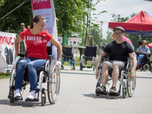 Ve Smetanových sadech v Olomouci se bude v červnu konat štafeta na vozíku