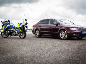 Vyměnil jsem modrou uniformu za bílou. Naším revírem je česká dálnice, říká dálniční policista Michal Dokoupil z Olomoucka