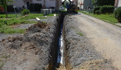 vodovod Přáslavice