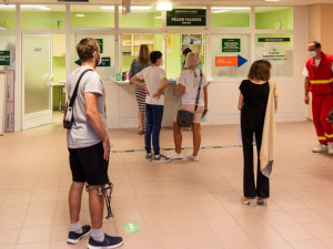 Centrální budova ve Fakultní nemocnice prochází úpravou