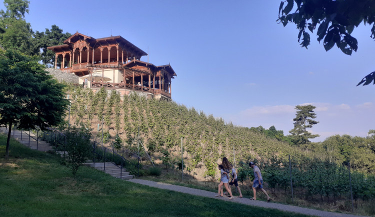 Kam o víkendu? Grébovka láká na víno, fontánu i umělou jeskyni