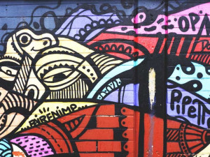 Streetartoví umělci vyzdobí v rámci akce Urban Art Jam okolí řeky Moravy