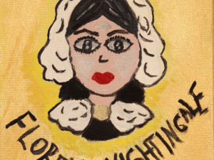 Sestřička z Fakultní nemocnice vystavuje obrazy na Velehradě. Jako poděkování zdravotníkům