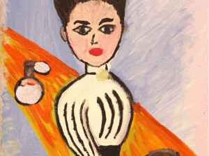 Sestřička z Fakultní nemocnice vystavuje obrazy na Velehradě. Jako poděkování zdravotníkům