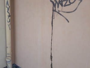 Mladík v Olomouci posprejoval čtyřicet objektů. Litoval pozdě, hrozí mu rok vězení