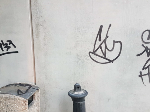 Mladík v Olomouci posprejoval čtyřicet objektů. Litoval pozdě, hrozí mu rok vězení