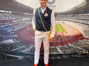 Jakub Jurka v nástupní olympijské kolekci