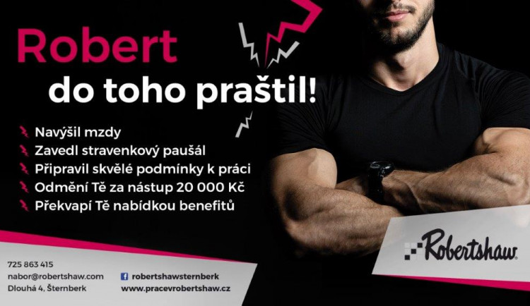 Robert do toho praštil, navýšil mzdy a má nové benefity!