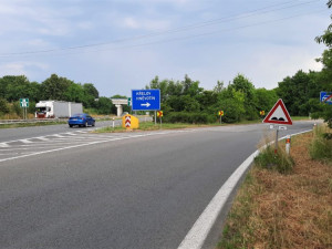 Začíná oprava sjezdů na dálnici na Mohelnici. Potrvá až do poloviny října