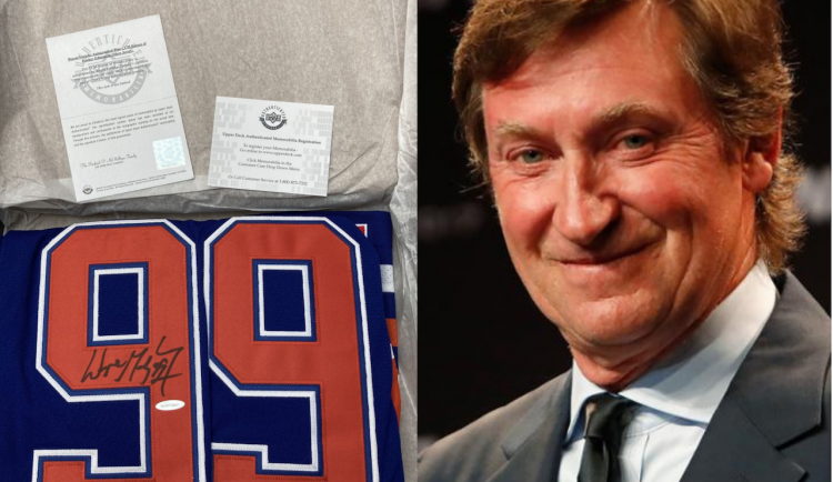 Draží se dres hokejisty Gretzkyho, výtěžek věnuje obcím zasaženým tornádem