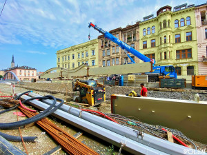 Stavba Rejnoka jde pomalu, stěžují si Olomoučané. Jde o komplikovanou stavbu, brání se Povodí