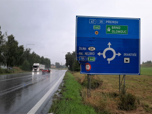 Dopravní značení u únikové zóny pod mohelnickým kopcem se dočká obnovy