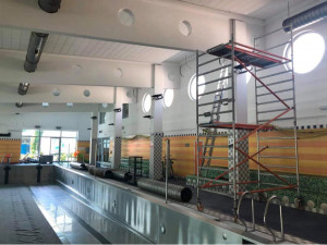 Bazén v Zábřehu má novou vzduchotechniku. Návštěvníkům už nebude zima