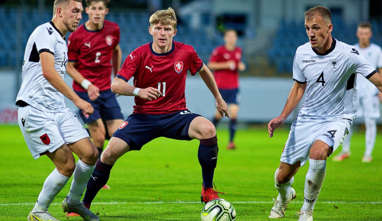 Lvíčata v Budějovicích porazila Albánii. Skóroval i bývalý hráč Dynama Šulc