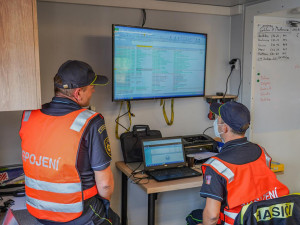 Hasiči a další složky IZS otestovali své dovednosti během cvičení Příval 2021