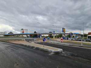 Přerovu se uleví. V Předmostí se konečně otevřela důležitá kruhová křižovatka