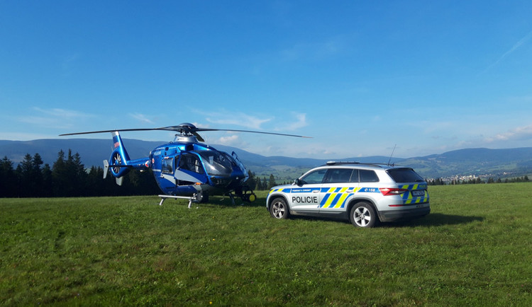 Policie pátrala po muži z Jesenicka, který vzkázal, že si ublíží