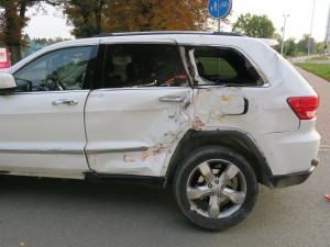 Opilá řidička nabourala v Olomouci tramvaj. Nadýchala 1,5 promile alkoholu