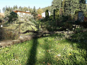 Zejména popadané stromy způsobují na řadě míst v regionu komplikace.