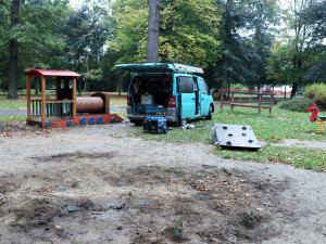 Dětská hřiště v Michalově dostanou ještě letos nové modřínové prolézačky