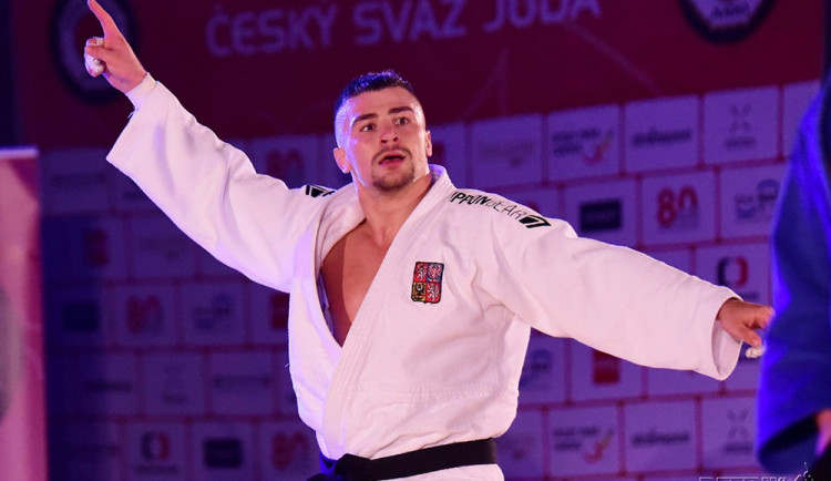 David Klammert se v Olomouci radoval ze zisku republikového titulu ve váze do 100 kilogramů
