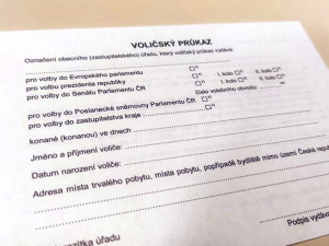 VOLBY 2021: Zájem o voličské průkazy v kraji rostl, Šumperk ale zažil propad