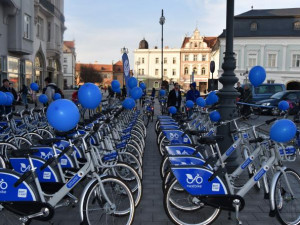 Obyvatelé Prostějova využívají sdílená kola čím dál víc. Město zvýší příspěvek