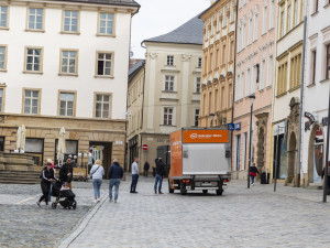 Nová trasa přes centrum Olomouce. Řidiče překvapila změna jednosměrek