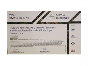 Rekonstrukce hradu Helfštýna je Stavbou roku. Stála více než 90 milionů