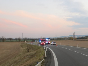 Vážnou nehodu řešili složky integrovaného záchranného systému na Zábřežsku